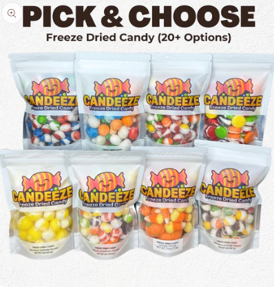 Build-a-Bundle | Sampler Bags (Candeeze Freeze Dried Candy)